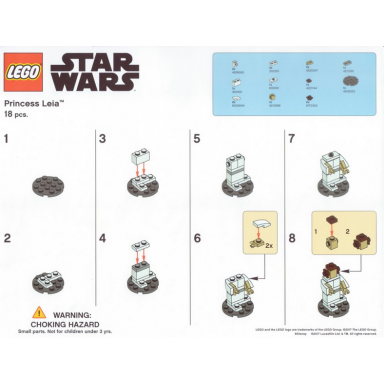 toys r us exclusive build - princess leia