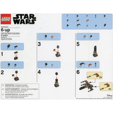 toys r us exclusive build - x-wing fighter