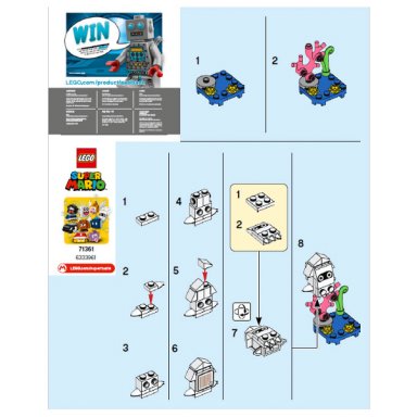 blooper super mario series 1 complete set