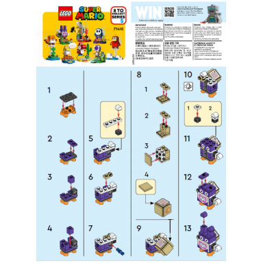 nabbit super mario series 5 complete set