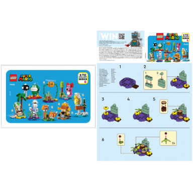 bramball super mario series 6 complete set