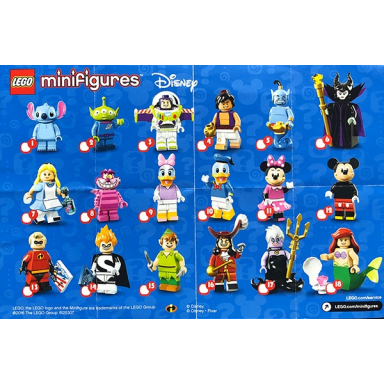 alice disney series 1 complete set with stand and accessories