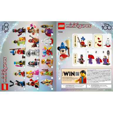 miguel dante disney 100 complete set with stand and accessories