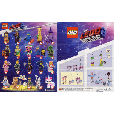 apocalypseburg abe the lego movie 2 complete set with stand and accessories