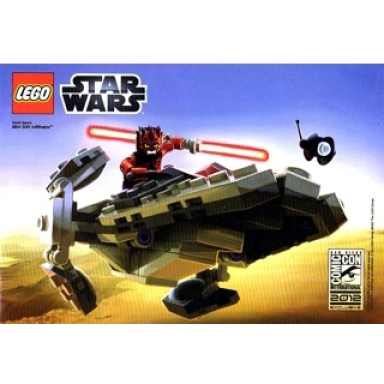 darth mauls sith infiltrator - mini - san diego comic-con 2012 exclusive