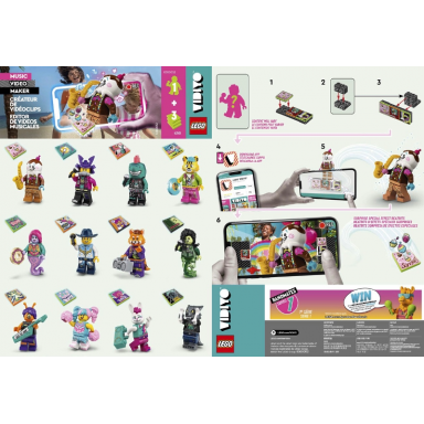 dj cheetah vidiyo bandmates series 1 complete set with stand and accessories