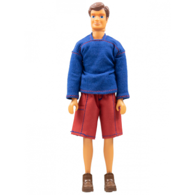 scala doll christian with clothes shorts