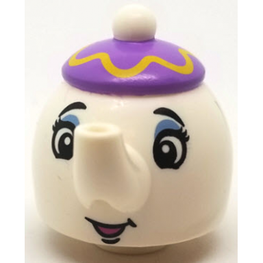 duplo figure disney princess mrs potts duplo utensil teapot