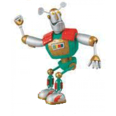 duplo figure little robots sporty with fingers