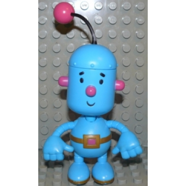 duplo figure little robots tiny with fingers