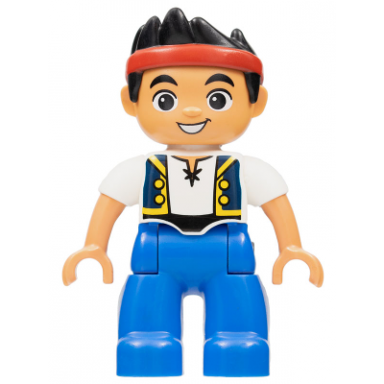 duplo figure lego ville never land pirates jake