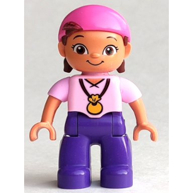 duplo figure lego ville never land pirates izzy