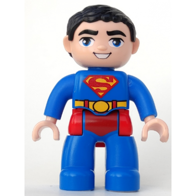 duplo figure lego ville male superman