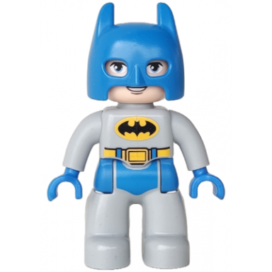 duplo figure lego ville batman blue cowl