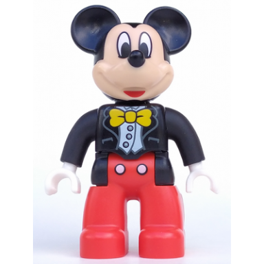 duplo figure lego ville mickey mouse jacket vest and bow tie 6108826 6206114 6269841