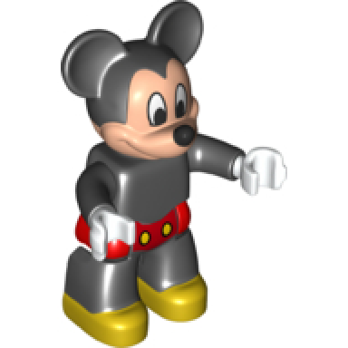 duplo figure lego ville mickey mouse red swimsuit