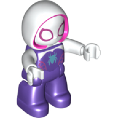 duplo figure lego ville ghost spider spider-gwen