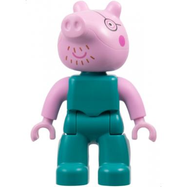 duplo figure lego ville daddy pig