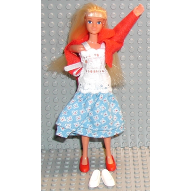 scala doll emma with clothes dress blue