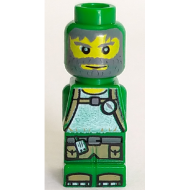 microfigure magma monster green