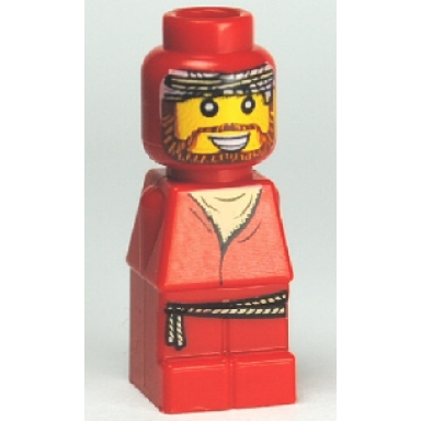microfigure orient bazaar merchant red