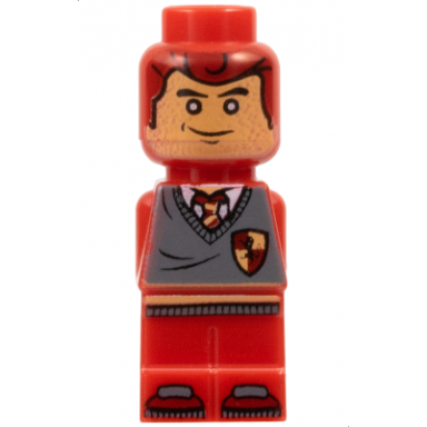 microfigure hogwarts gryffindor house player