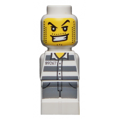 microfigure city alarm thief