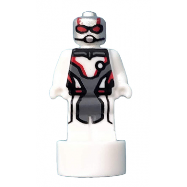 ant-man scott lang statuette trophy - white jumpsuit