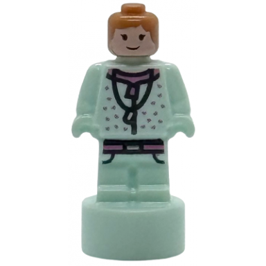 lavender brown statuette trophy