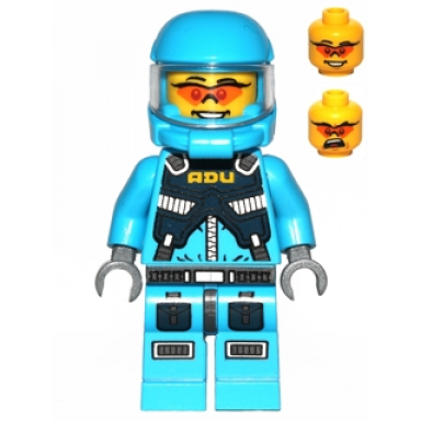 alien defense unit soldier 1 - dark azure hips