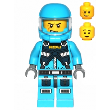 alien defense unit soldier 2 - dark azure hips