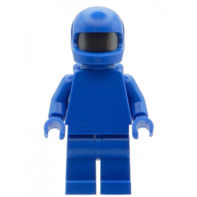 spacesuit - blue with air tanks pearl dark gray head