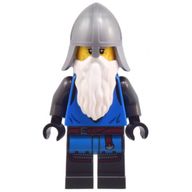 mountain fortress black falcon soldier - helmet with neck protector beard