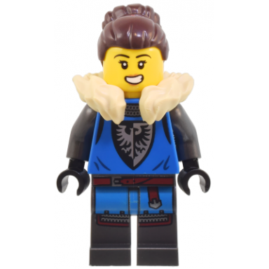 mountain fortress black falcon woman