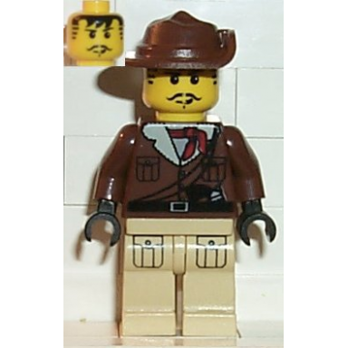 johnny thunder with tan legs with pockets and black hands
