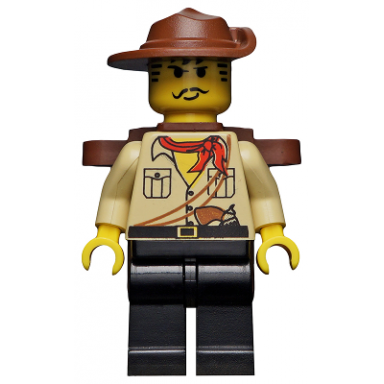johnny thunder desert with backpack