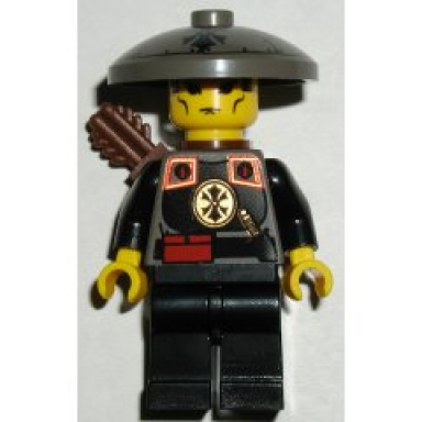 dragon fortress guard - conical helmet quiver