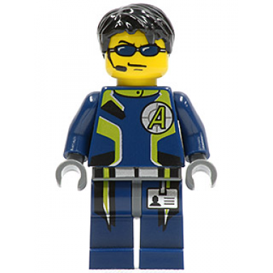 agent chase - dual sided head
