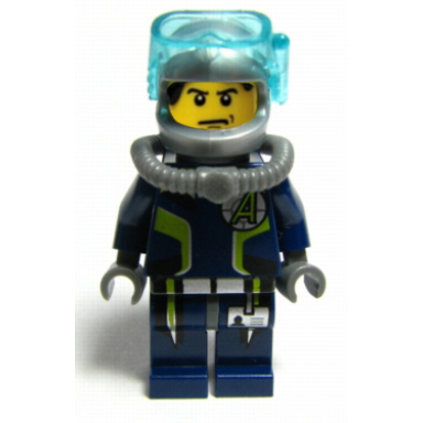agent chase - diving gear - single sided head