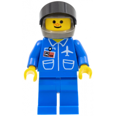 airport - blue blue legs dark gray helmet black visor
