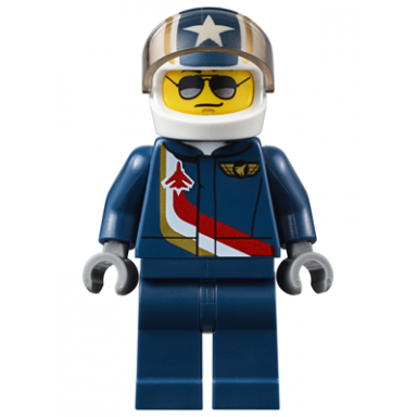 airport - jet pilot male