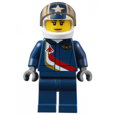 airport - jet pilot female