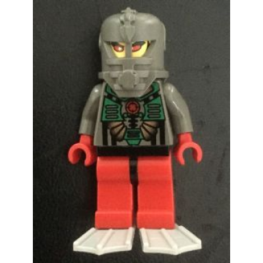 commander manta ray - light gray flippers