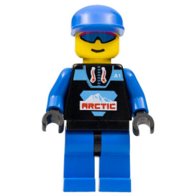 arctic - black blue cap