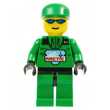 arctic - green green cap
