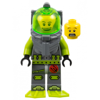 atlantis diver 2 - bobby with flippers