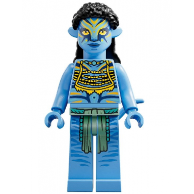 neytiri - yellow armor and war paint