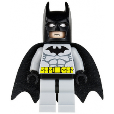 batman - light bluish gray suit black mask