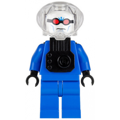 mr freeze - blue outfit