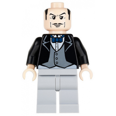 alfred pennyworth the butler - bow tie